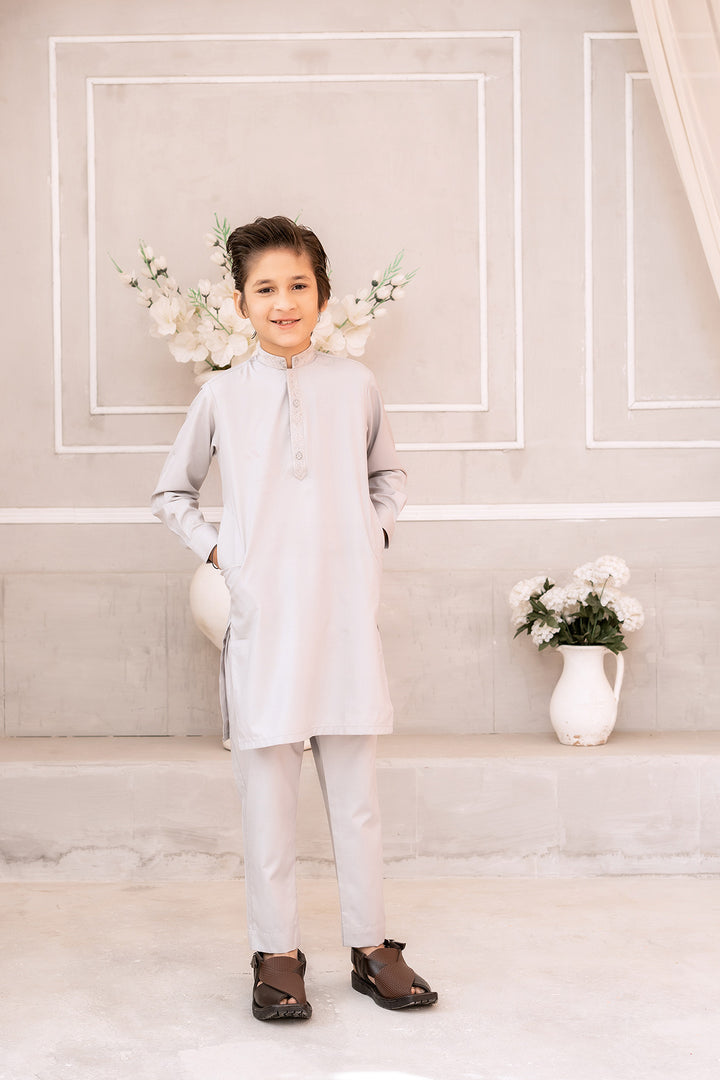 Light Grey Toyobo Kurta Trouser