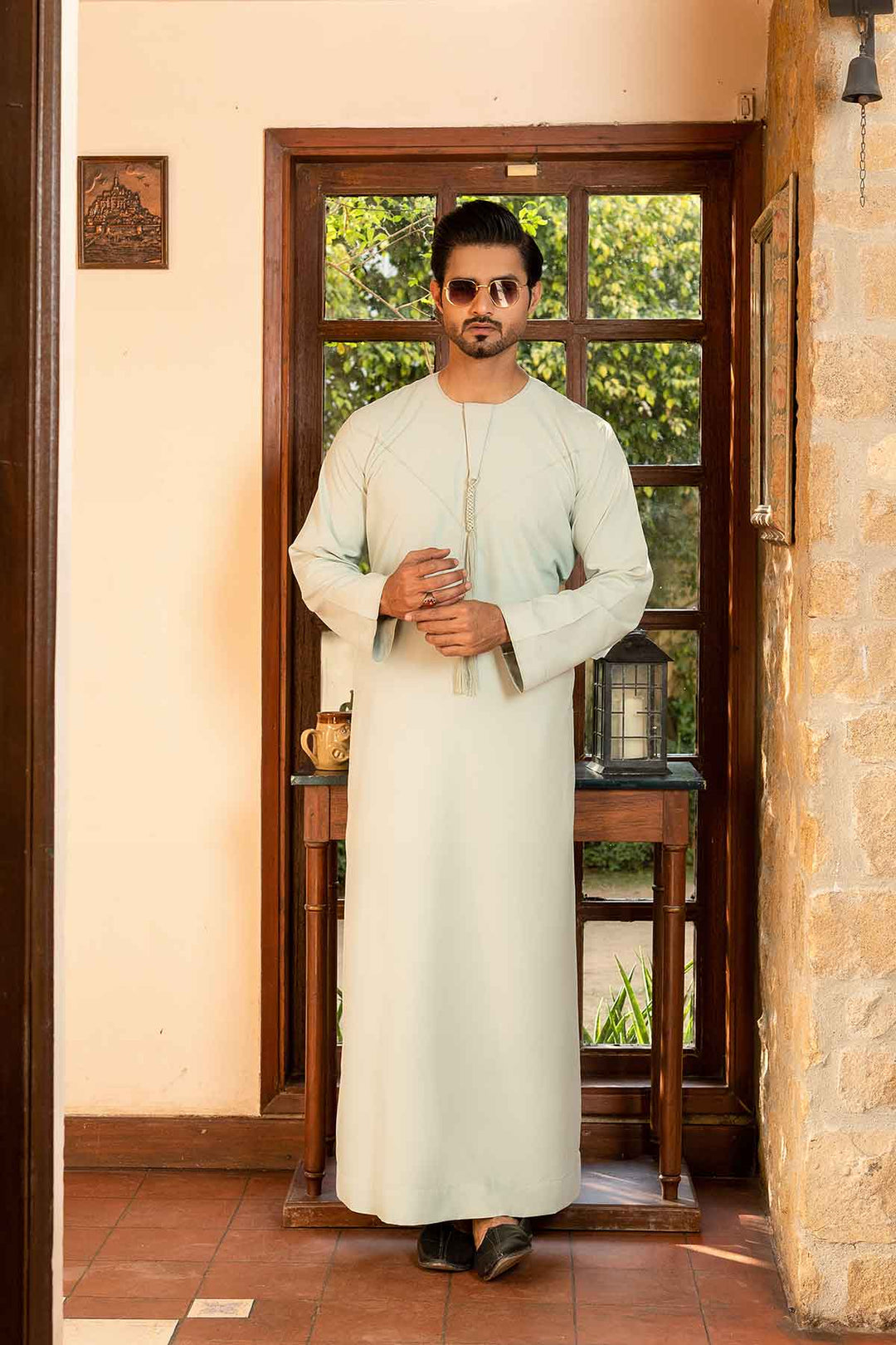 Mint Green Emirati Thobe